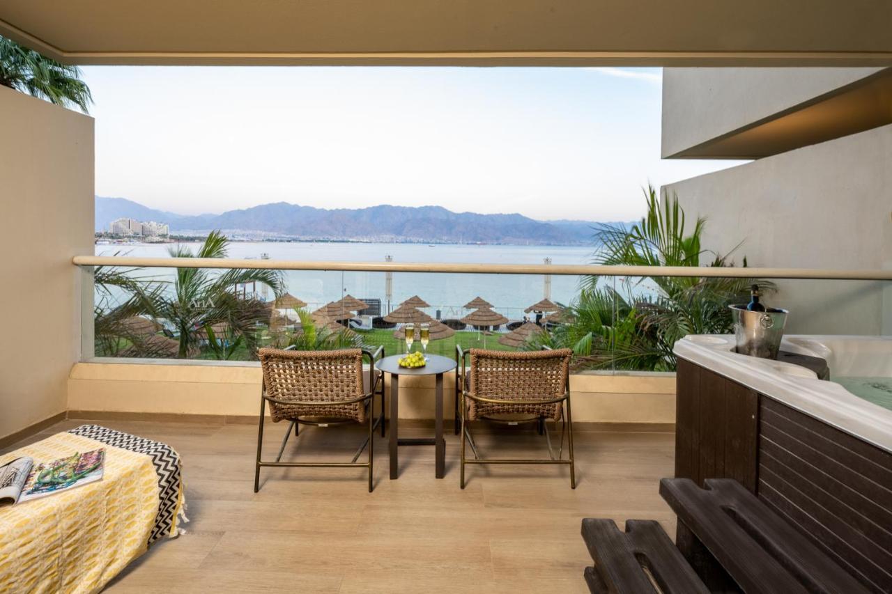 فندق Aria إيلات المظهر الخارجي الصورة A view from a suite at the resort